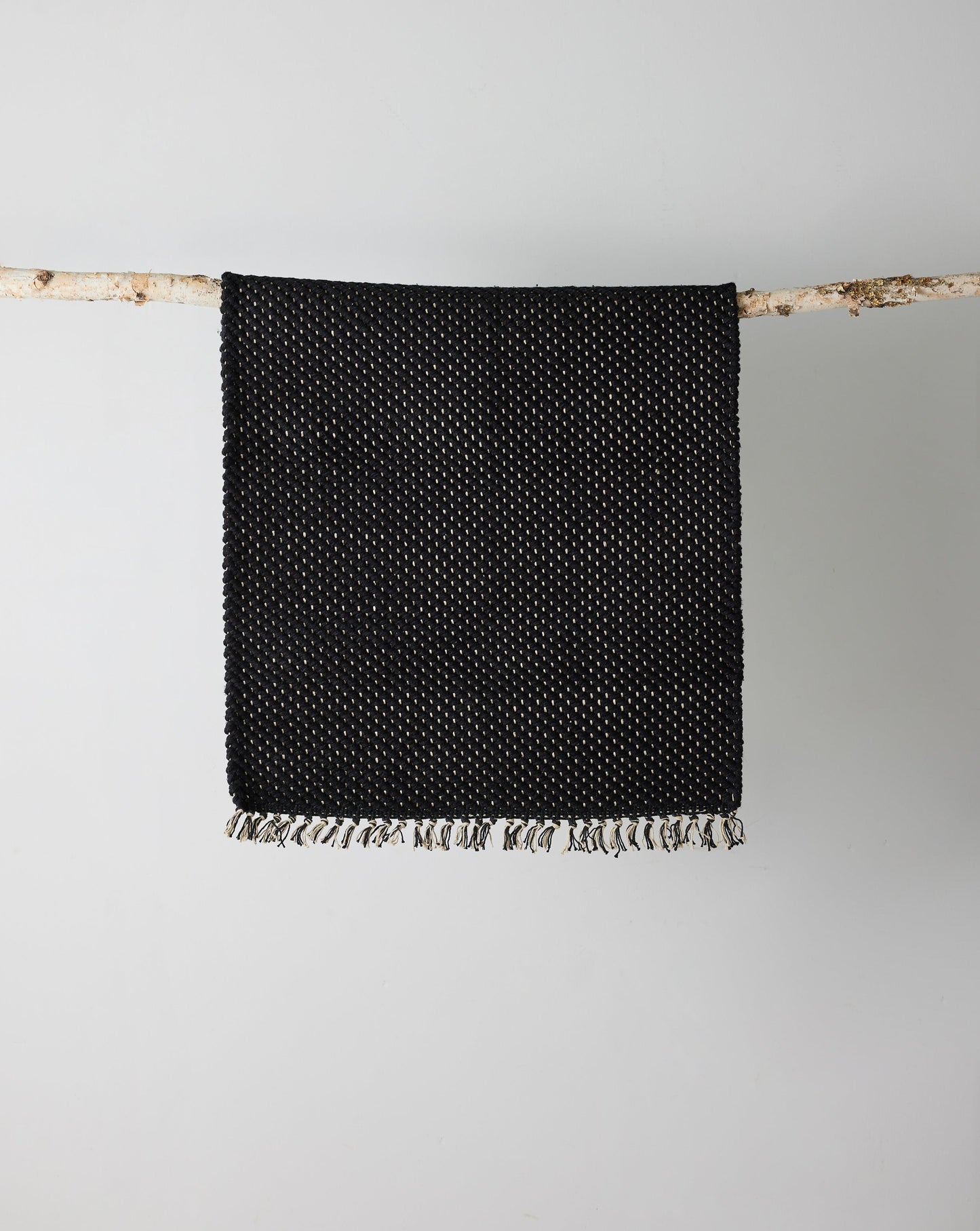 Herringbone Black Mat