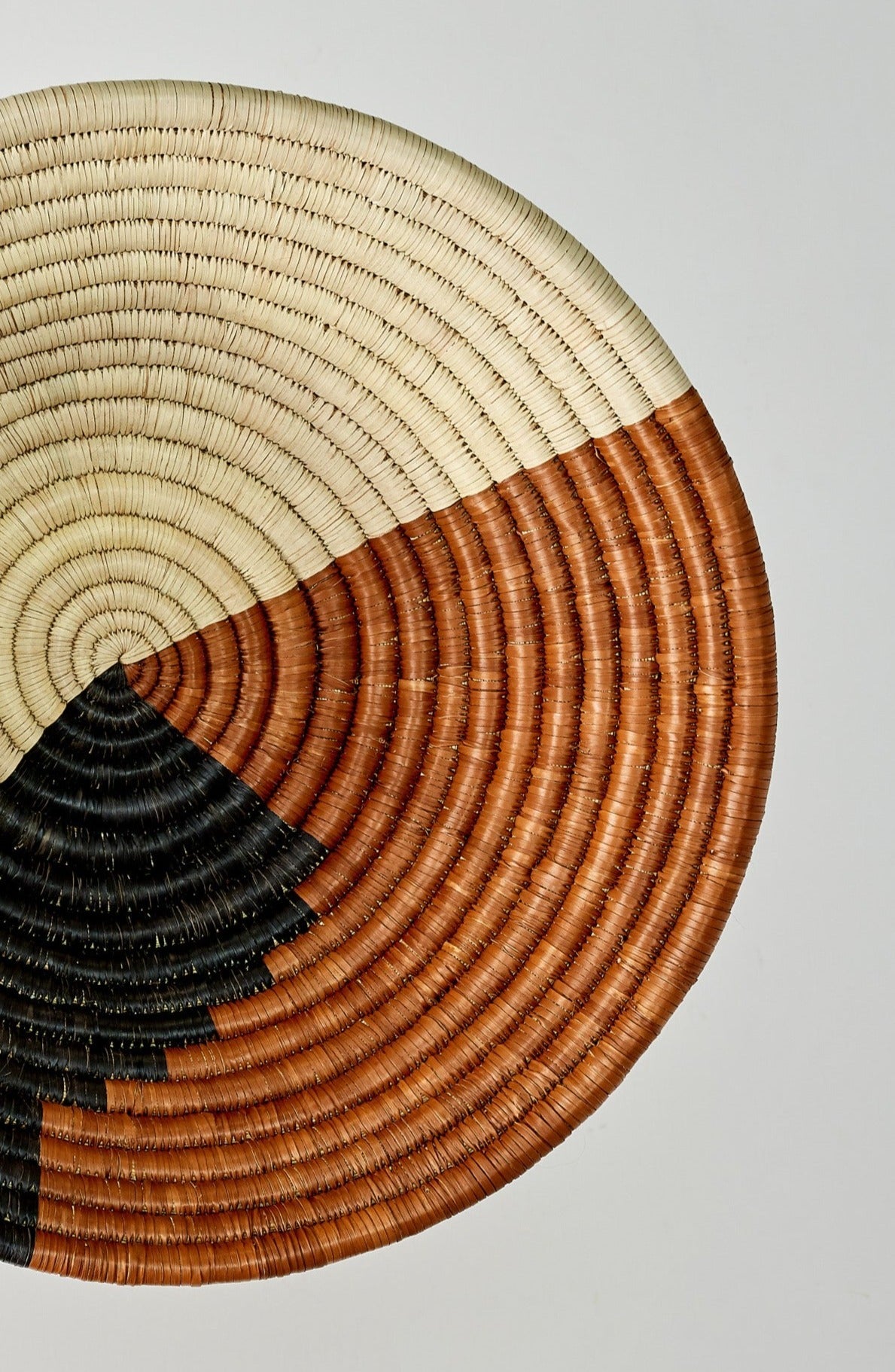 Mongu Tri-Color Woven Bowl