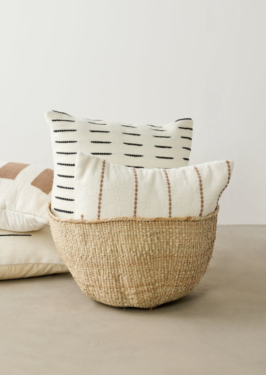 Matabele Hand-Woven Natural Ilala Palm Basket