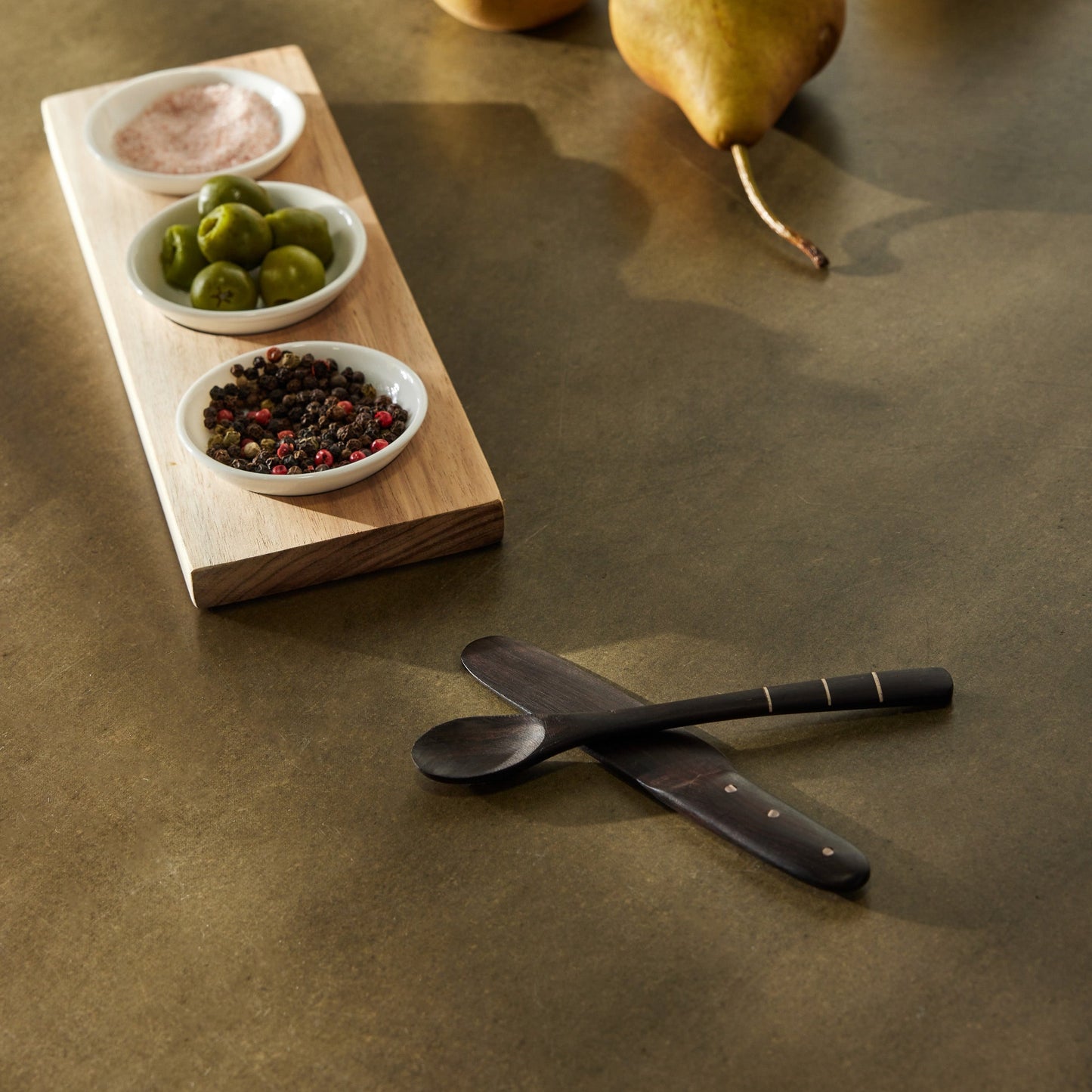 African Blackwood Petite Serving Utensils