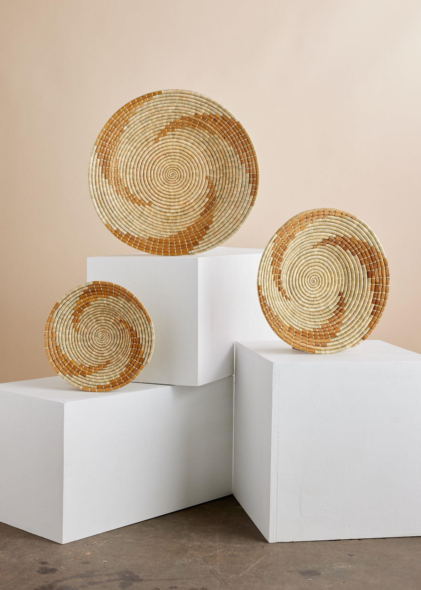 Bahari Banana Bark Wall Basket