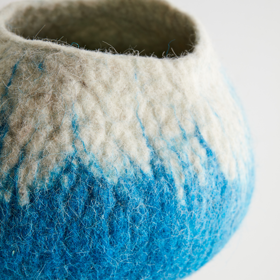 Sunbird Blue Ukhamba Bowl