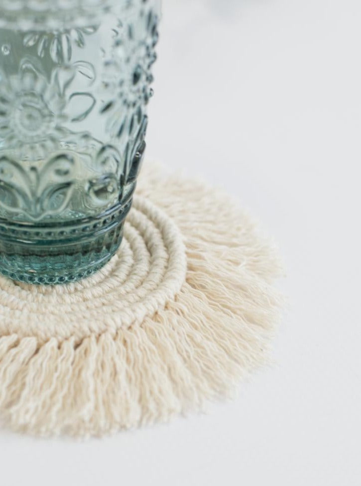 Macrame Coasters Set of 4
