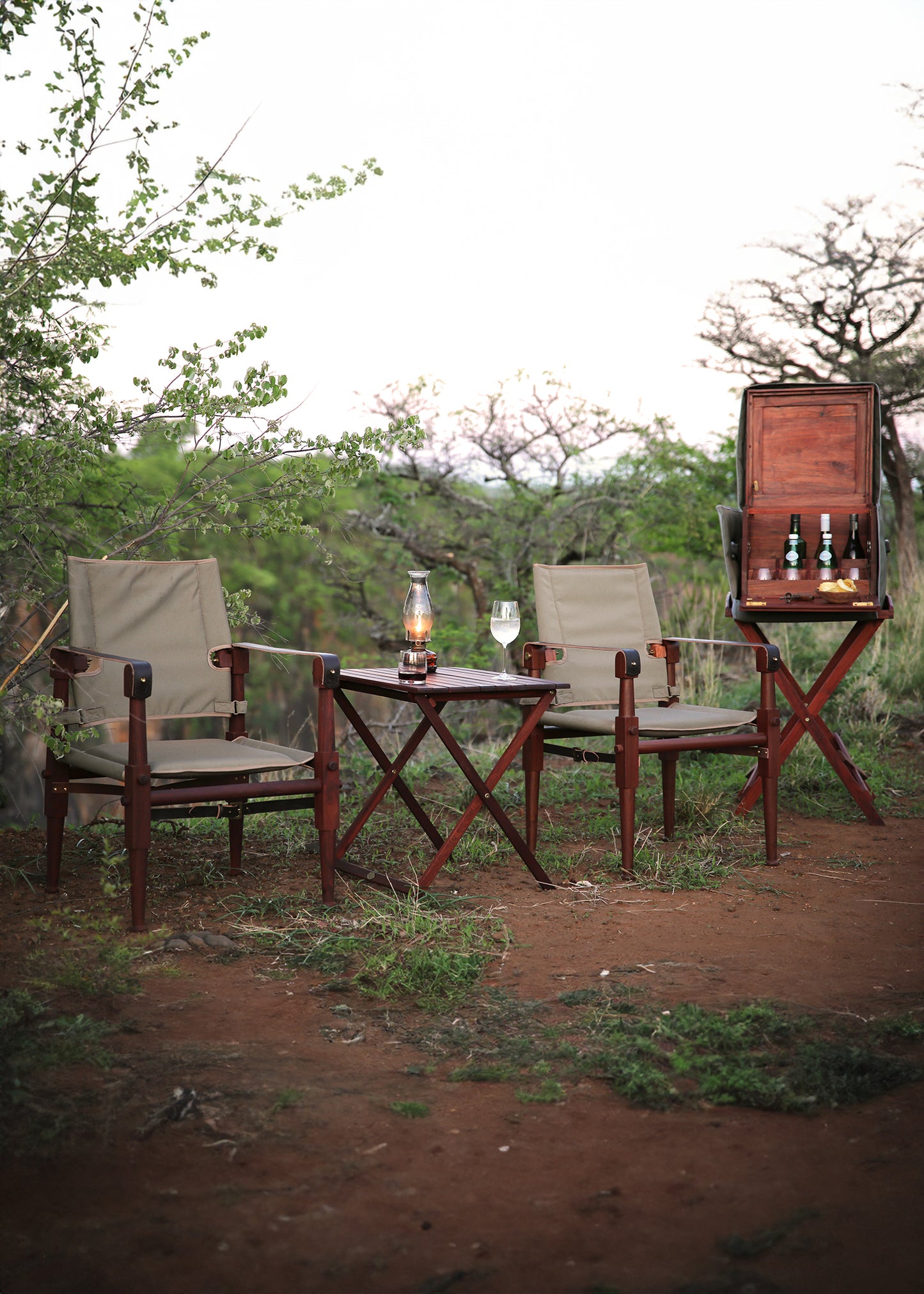 Tragbarer Sessel „Roorkhee“ aus Segeltuch