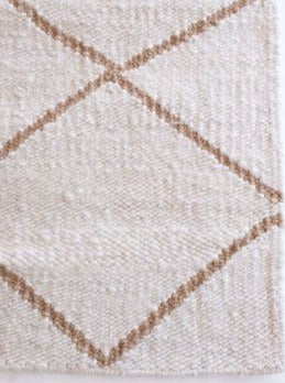 Berber Rug with Jute