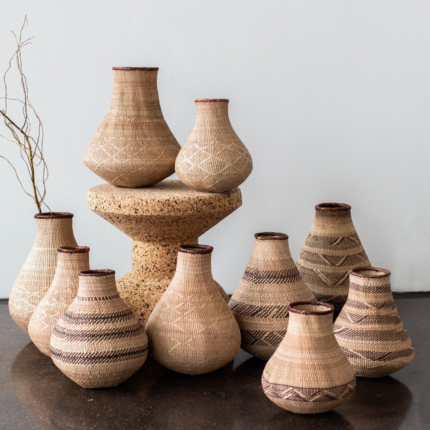 patterned Binga Gourd Baskets