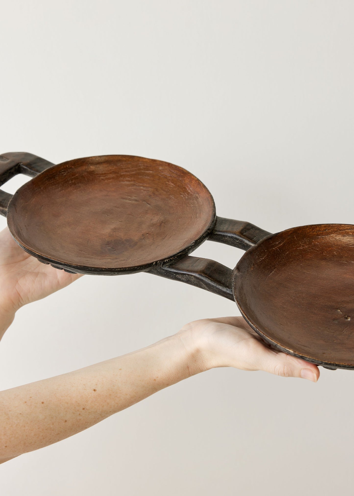 Bamenda 2 Piece Wooden Serving Tray Bundle