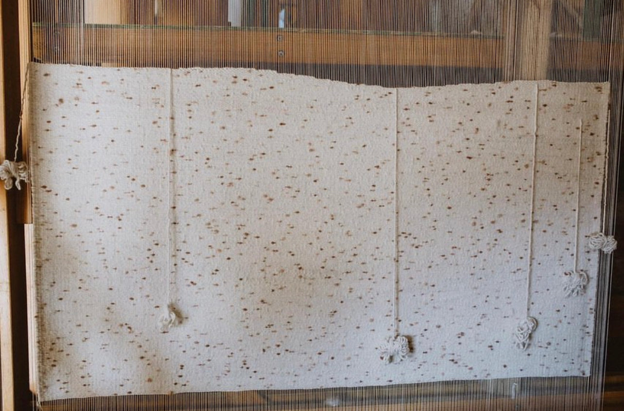 Guinea Pink & Plum Speckle Rug