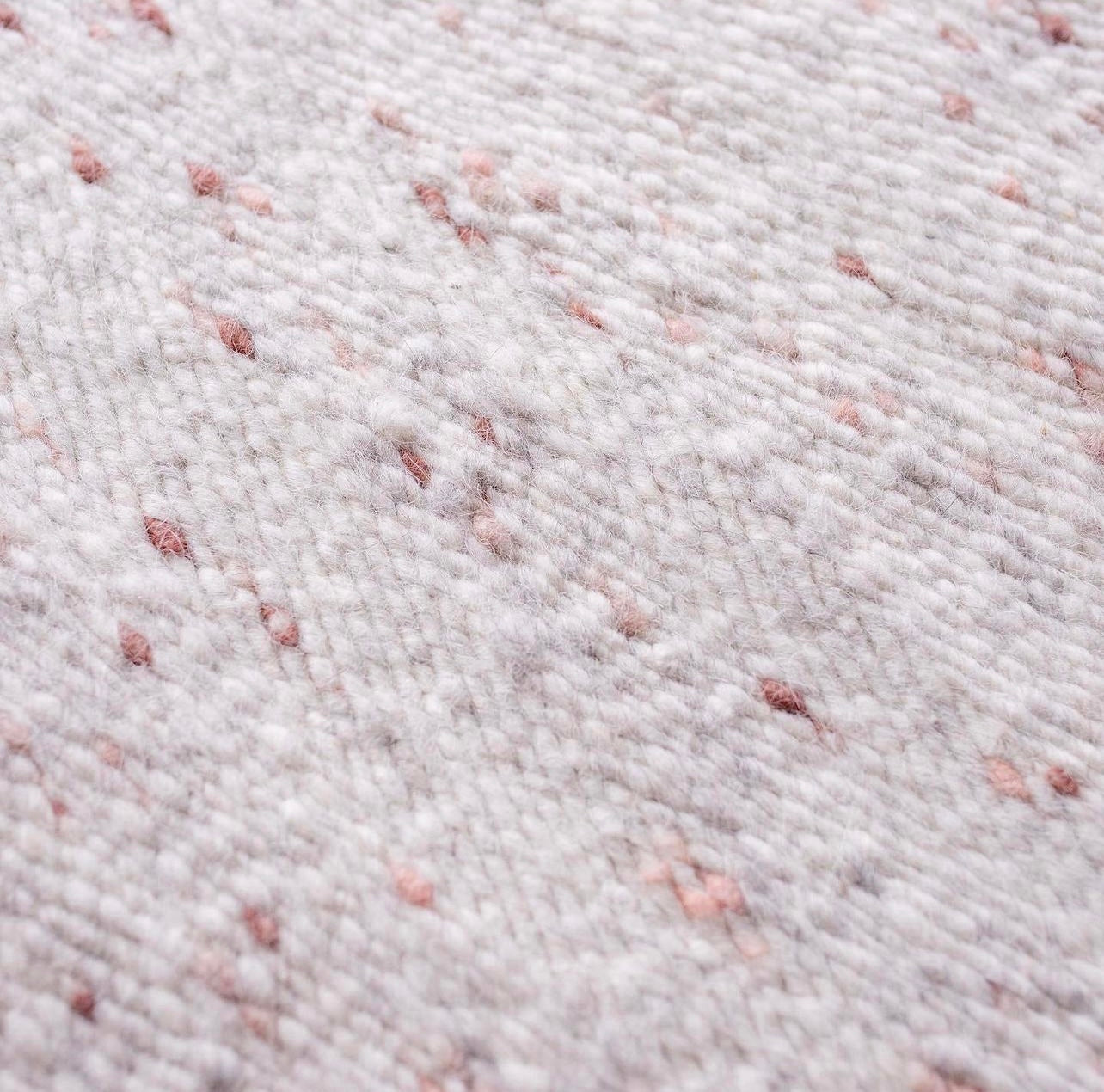 Guinea Pink & Plum Speckle Rug