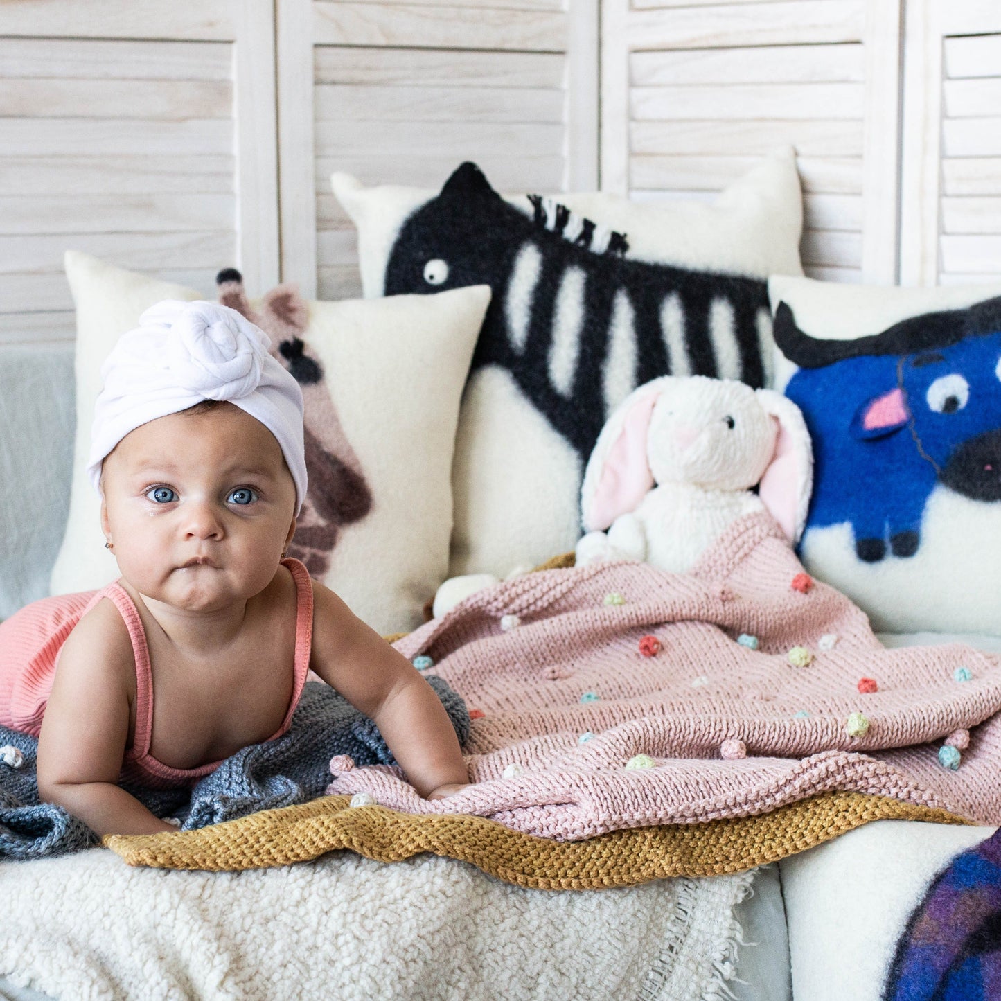 Zebra Cozy Throw Pillow