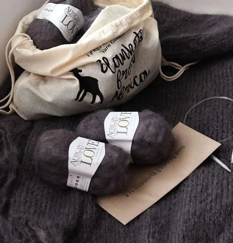 Knit-Your-Own Love Poncho Kit