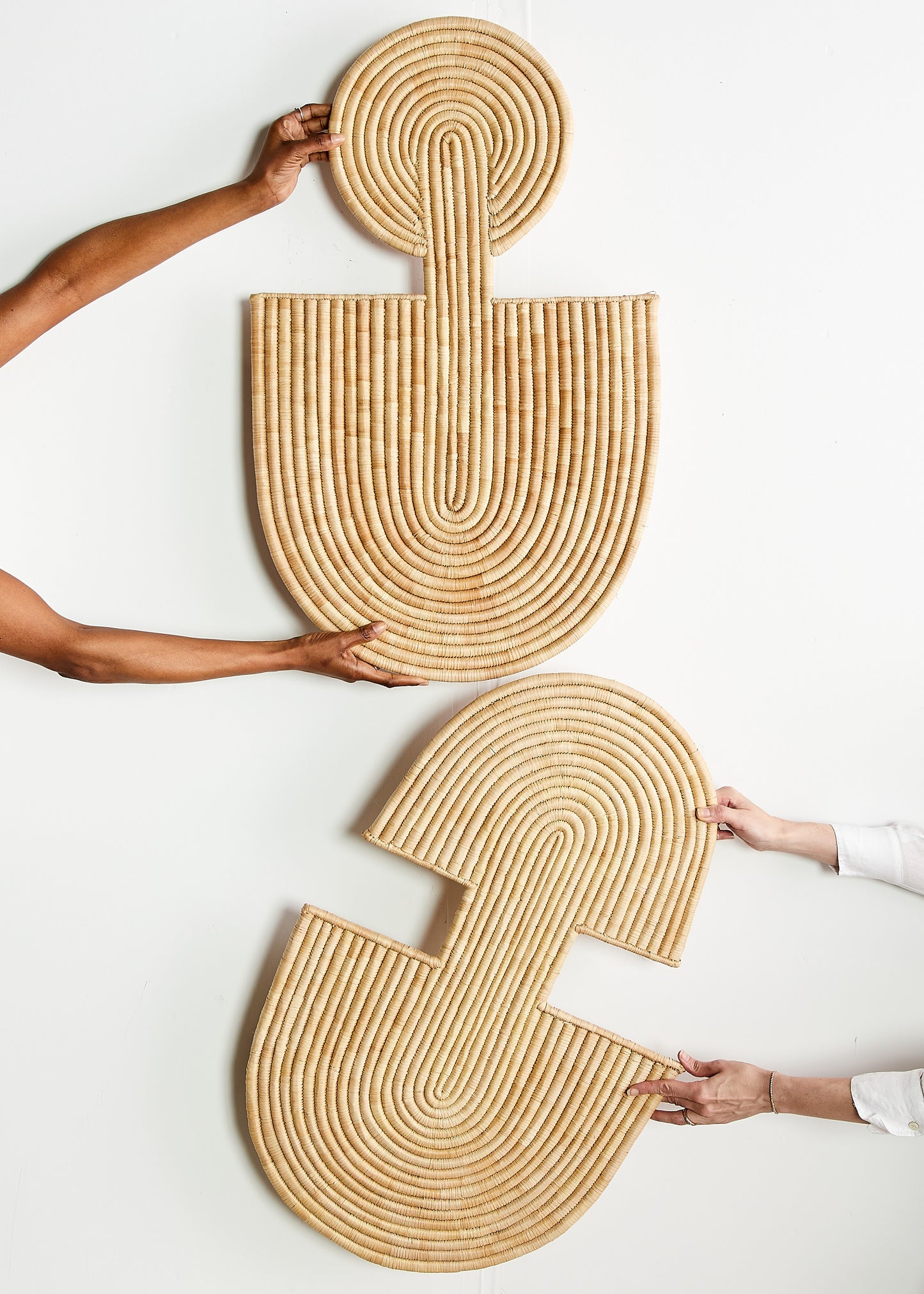 Maravi – Gewebte Wandkunst aus natürlichen Palmblättern