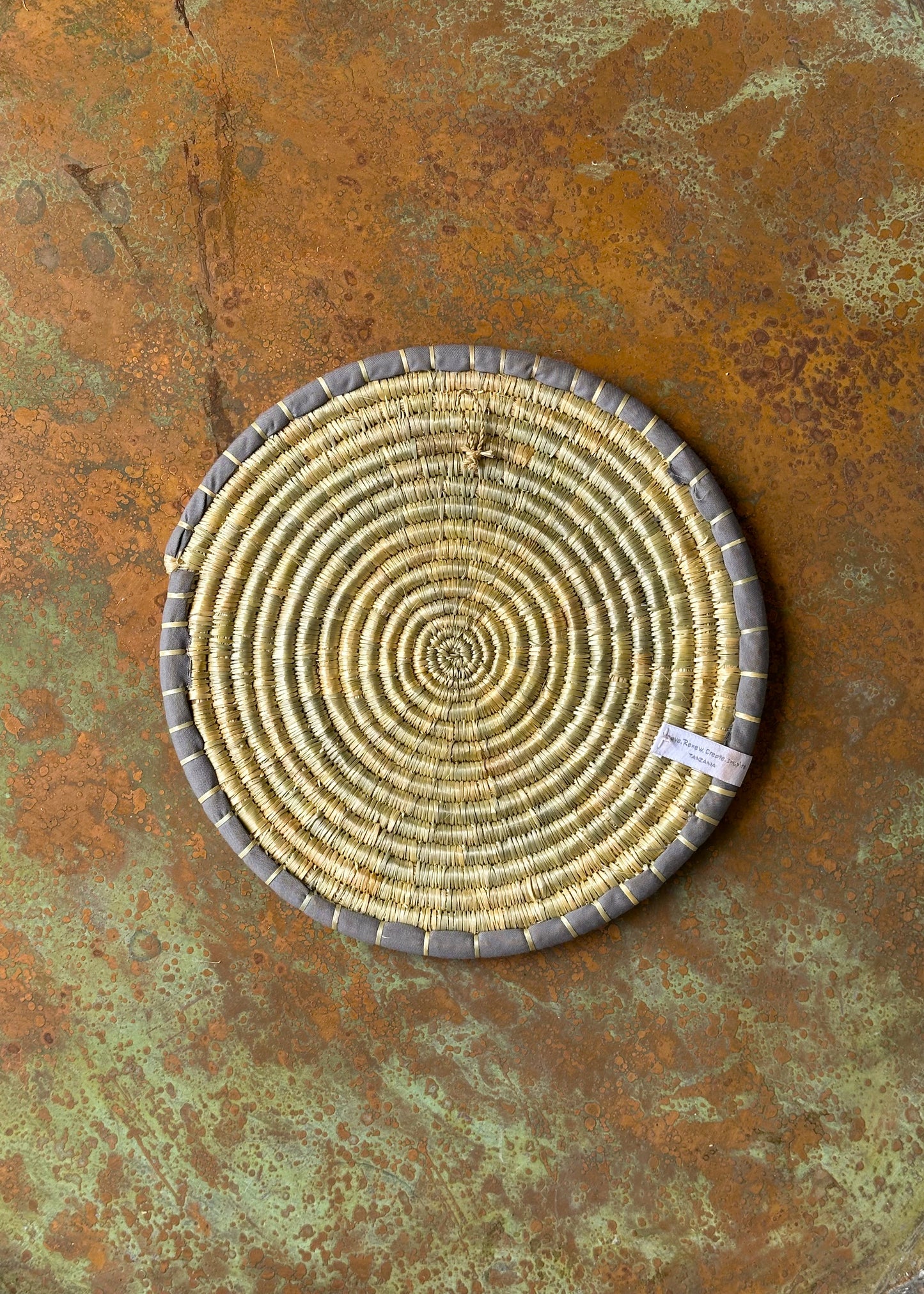 Coastal 5 Piece Woven Serving & Table Set