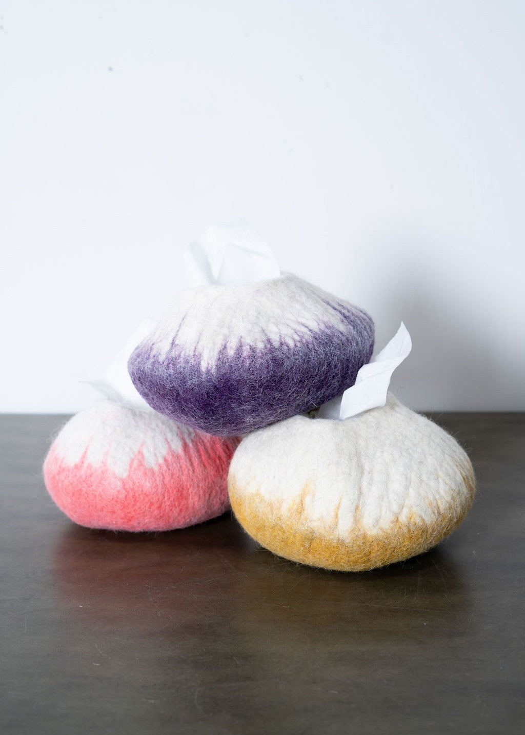 Ombre Spring Fling Wool Ukhamba Bowl Bundle
