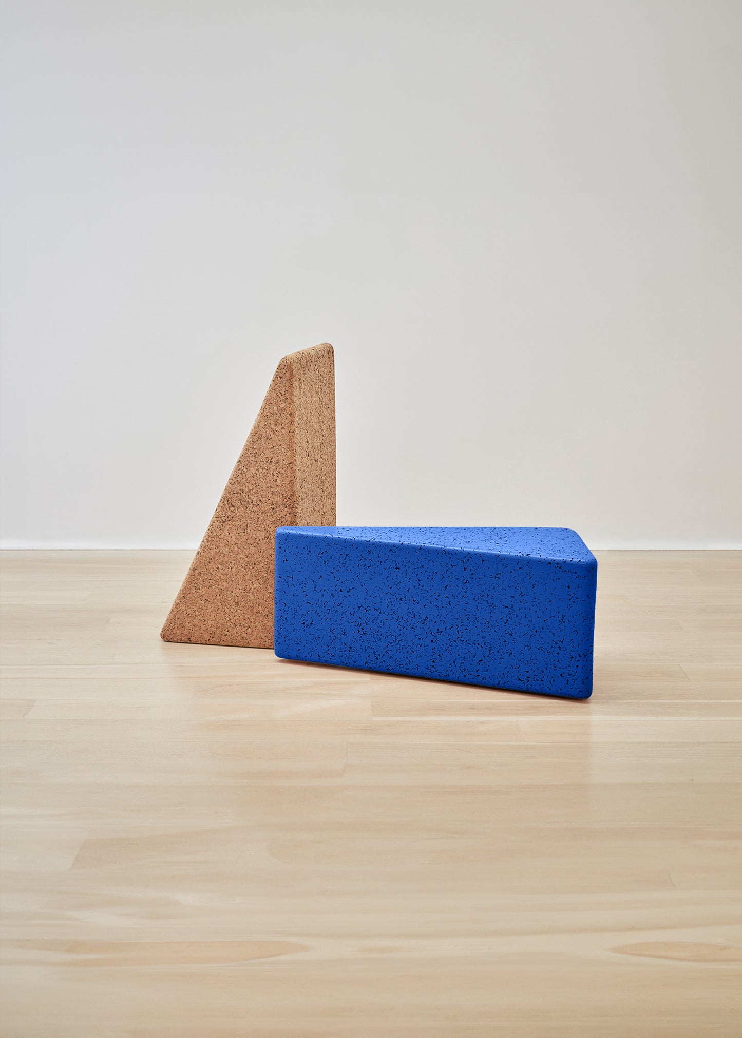 Wiid Painted Triangular Cork Seat or Table