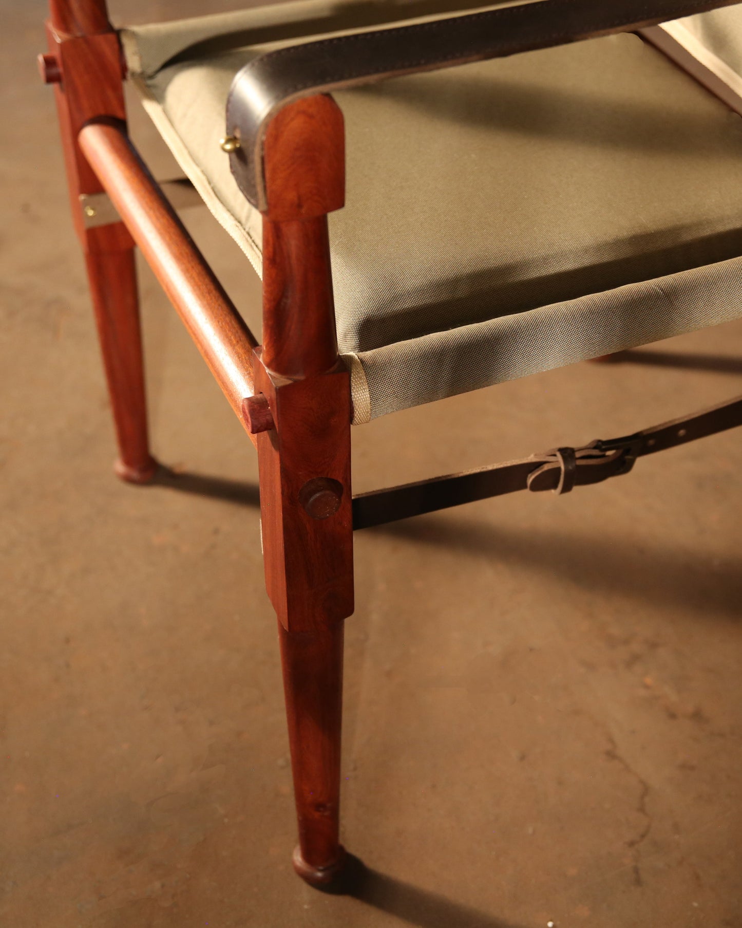 Tragbarer Sessel „Roorkhee“ aus Segeltuch