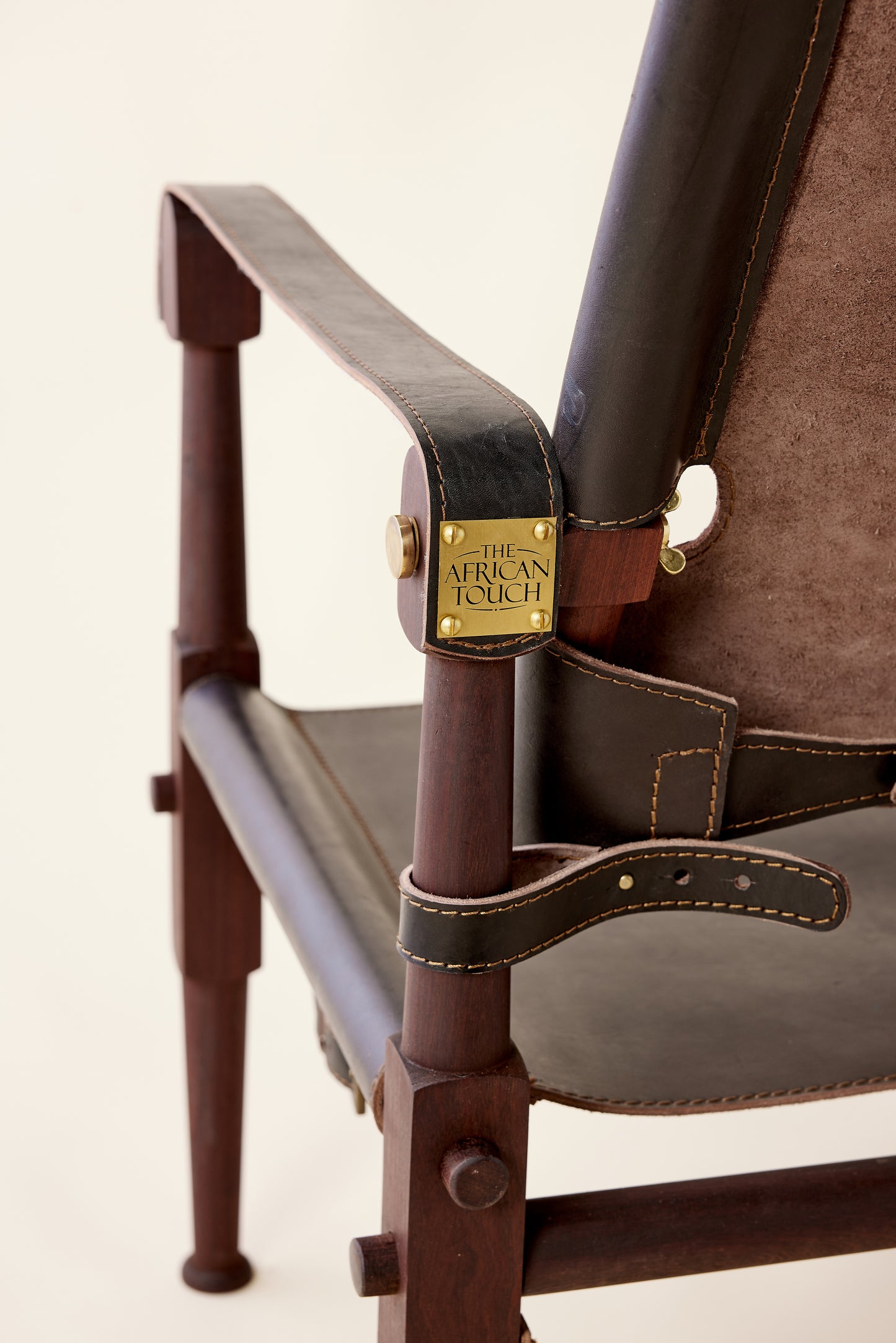 Tragbarer Ledersessel „Roorkhee“