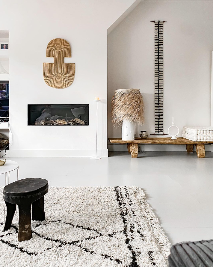 Maravi – Gewebte Wandkunst aus natürlichen Palmblättern