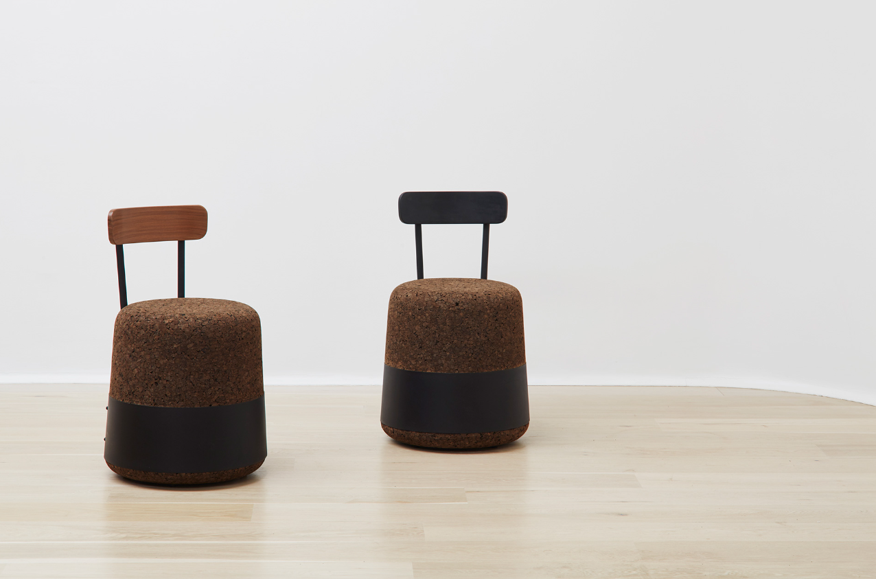 Wiid Cork & Steel Dining Chair