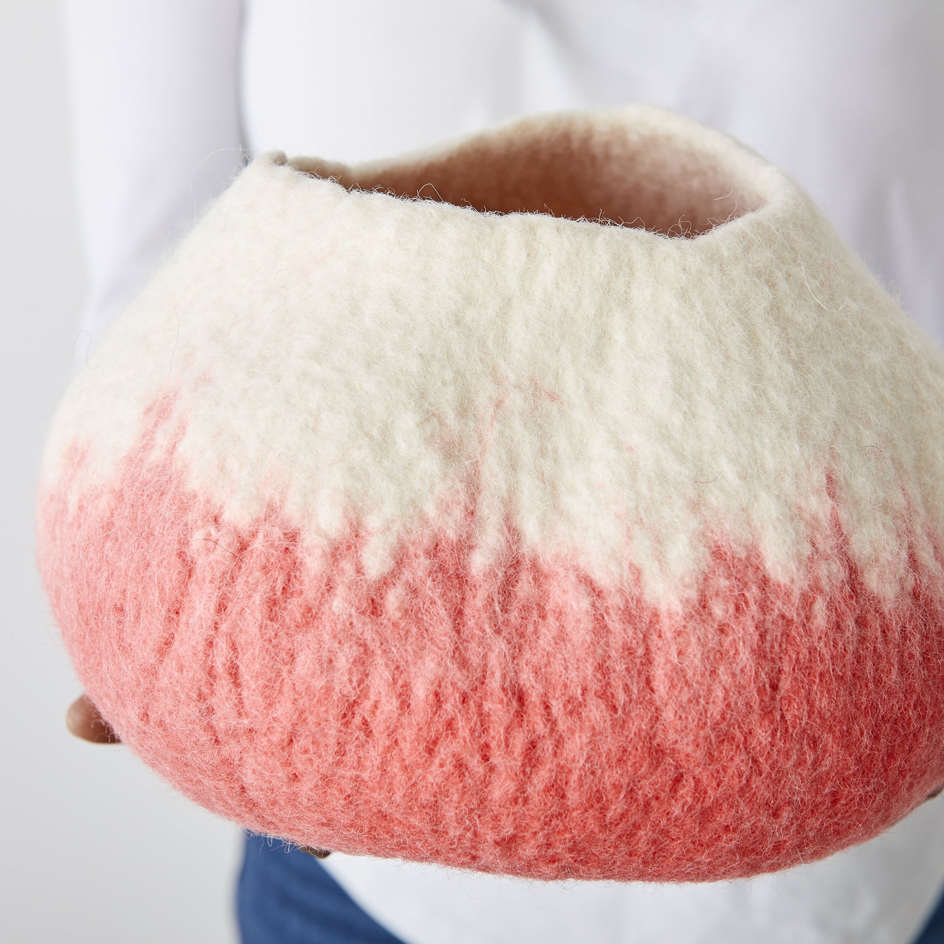 Coral Handcrafted Decorative Bowl