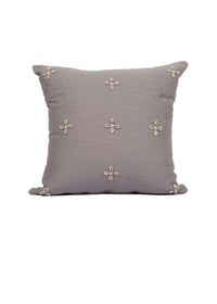 Swahili Flower Dusty Lilac Trade Bead Pillow Cover