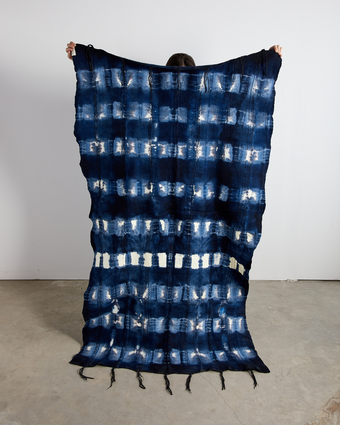 Indigo throw online