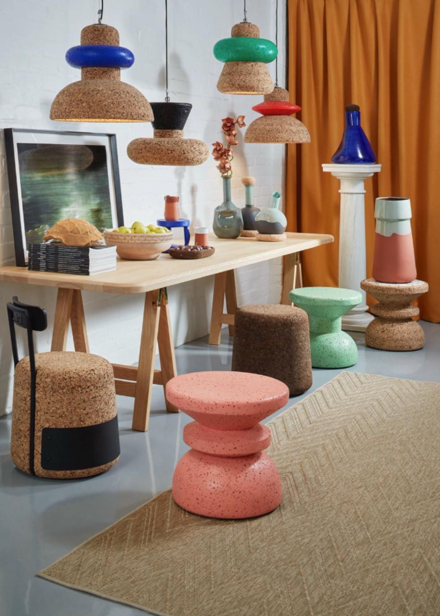 Wiid Cork & Steel Dining Chair