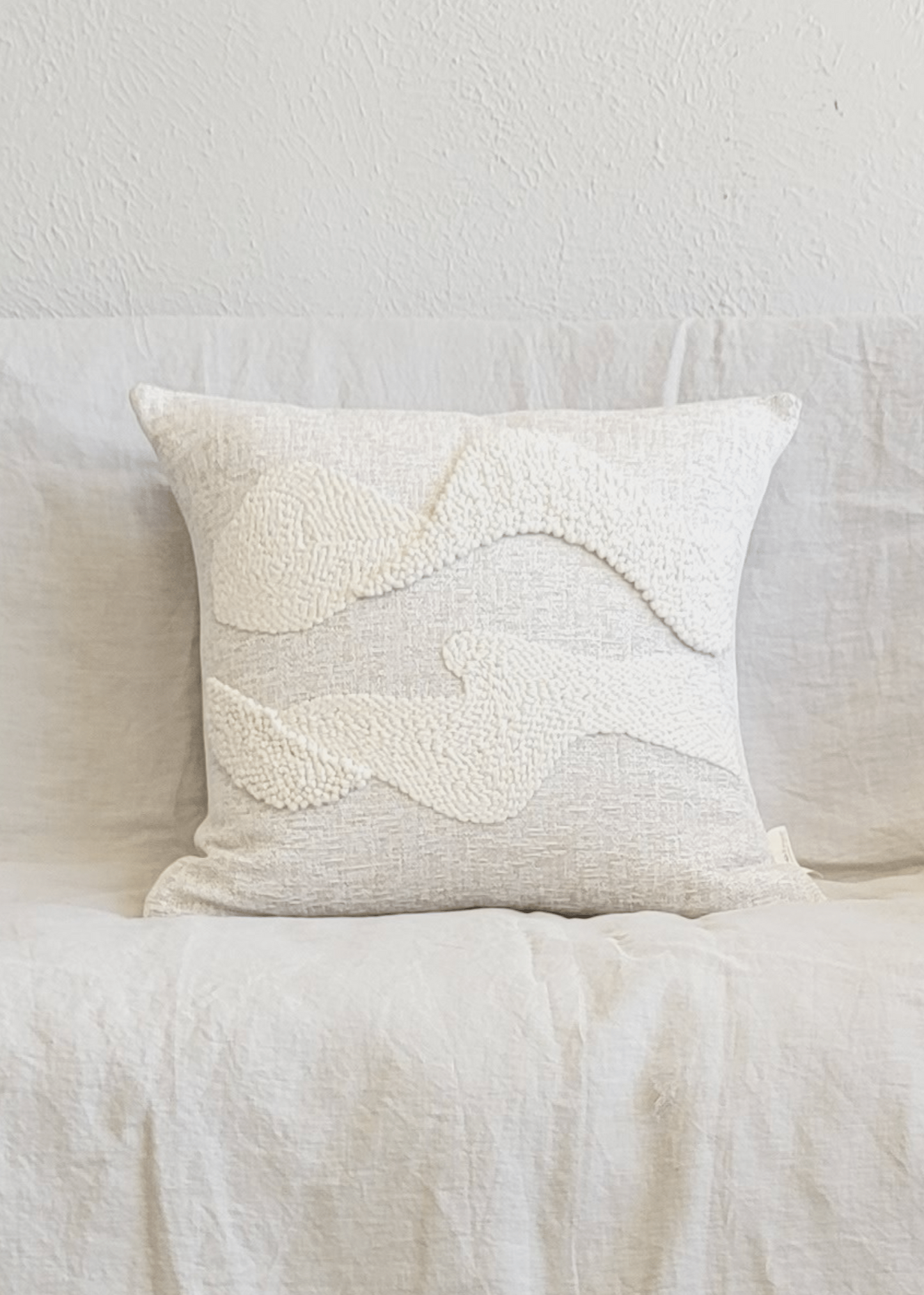 white square cloud throw pillow