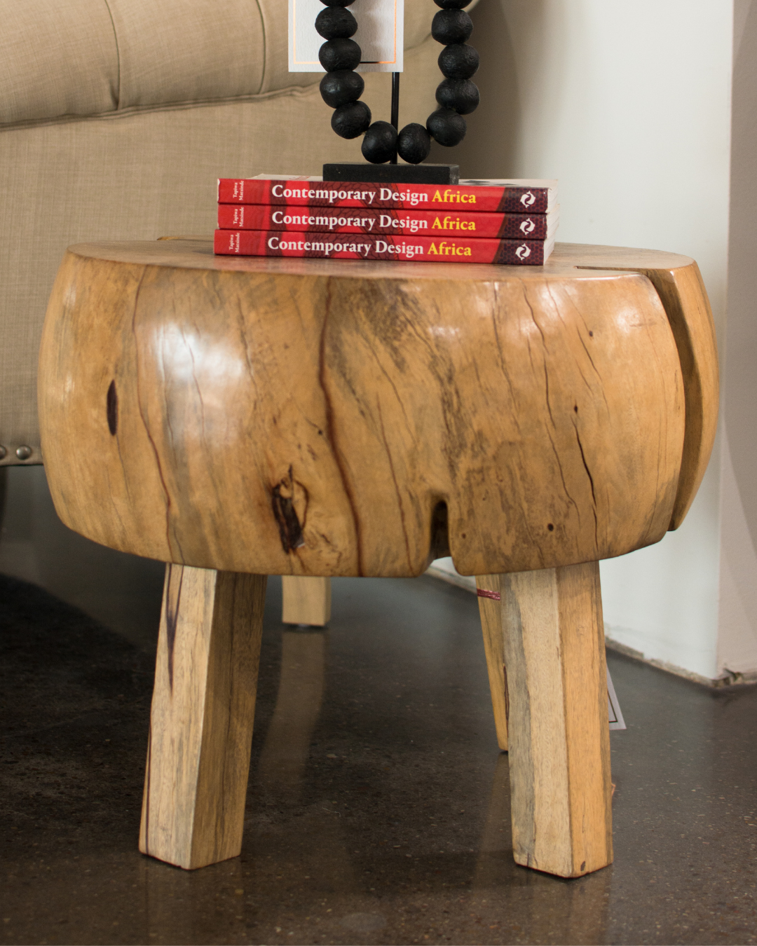 Tamarind Wood Donut Table