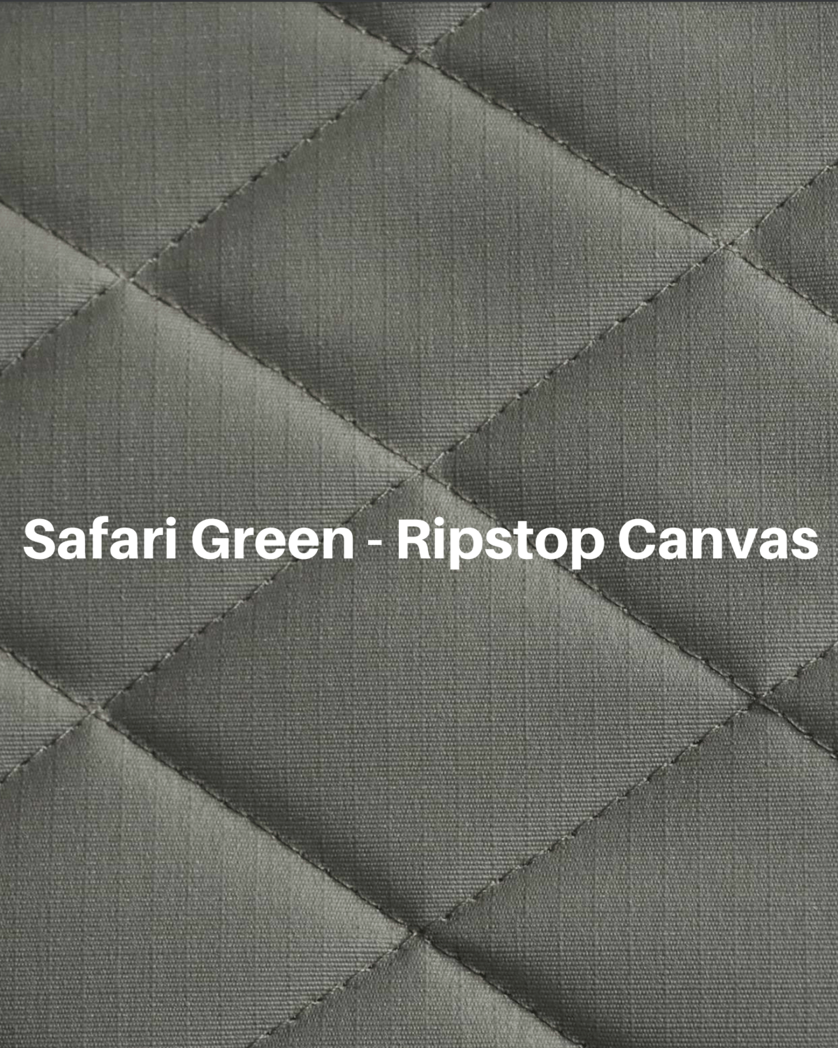 Regiestuhl aus gestepptem Safari-Canvas
