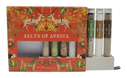 African Salt Cooking Set: Salts of Africa Gift Box Set