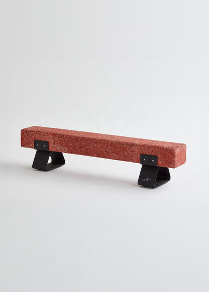 Wiid Terracotta Meld Concrete Bench