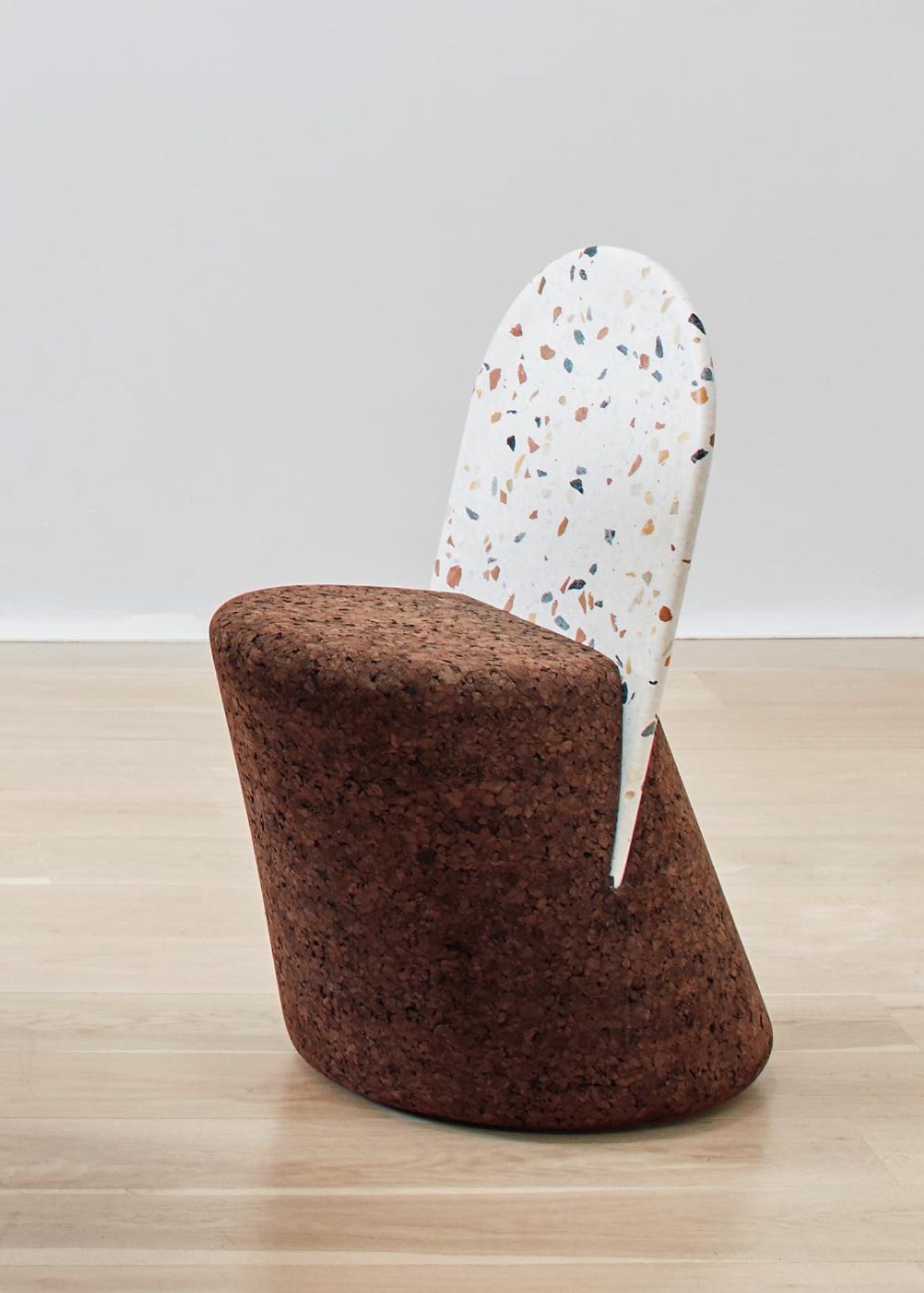 Wiid Terrazzo and Cork Dining Chair: Contemporary Design – Kanju