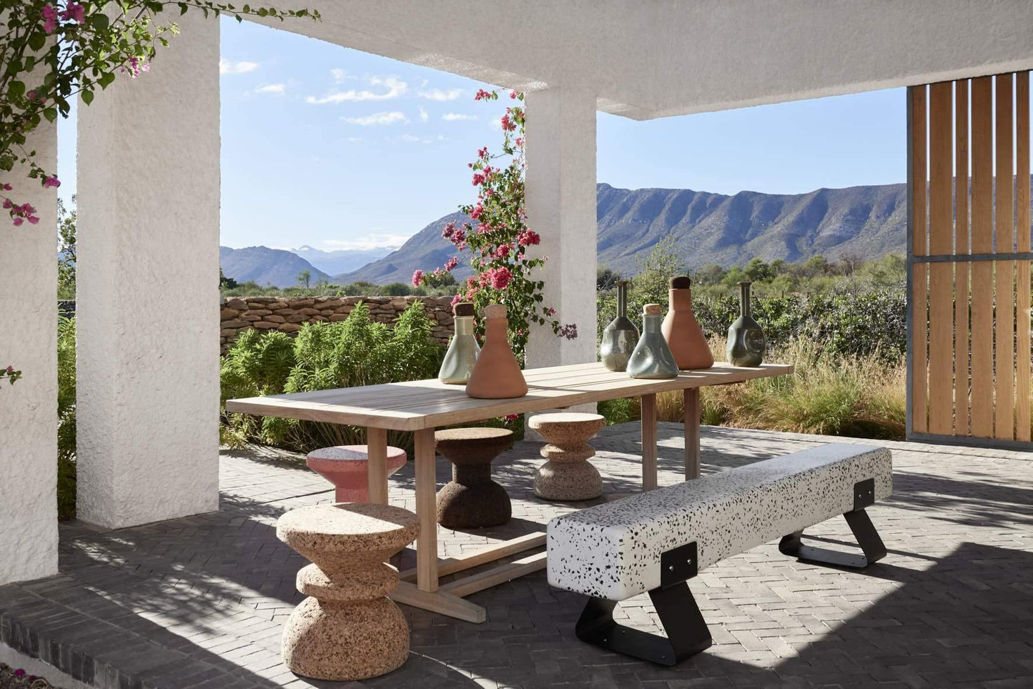 Wiid Terrazzo Bench