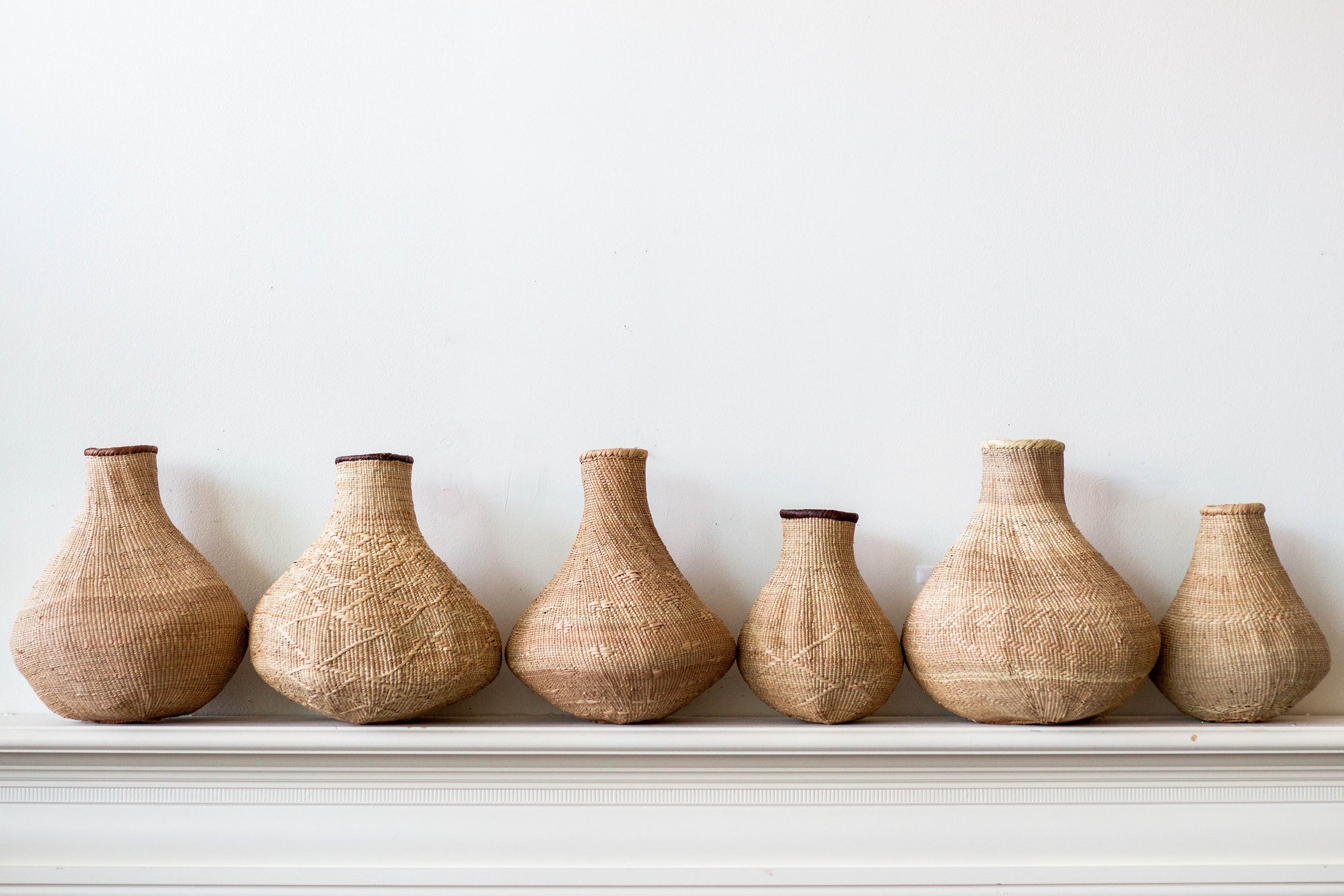 Binga Gourd Baskets Handwoven African Artistry