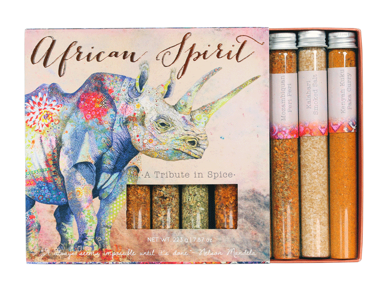 Spices of africa / spice box set