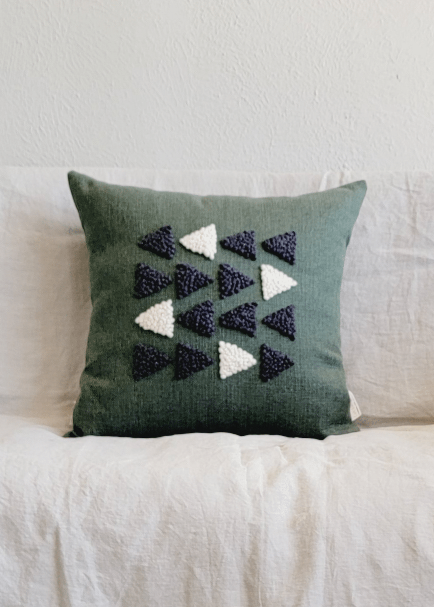 Afriscandi Harvest Green Throw Pillow