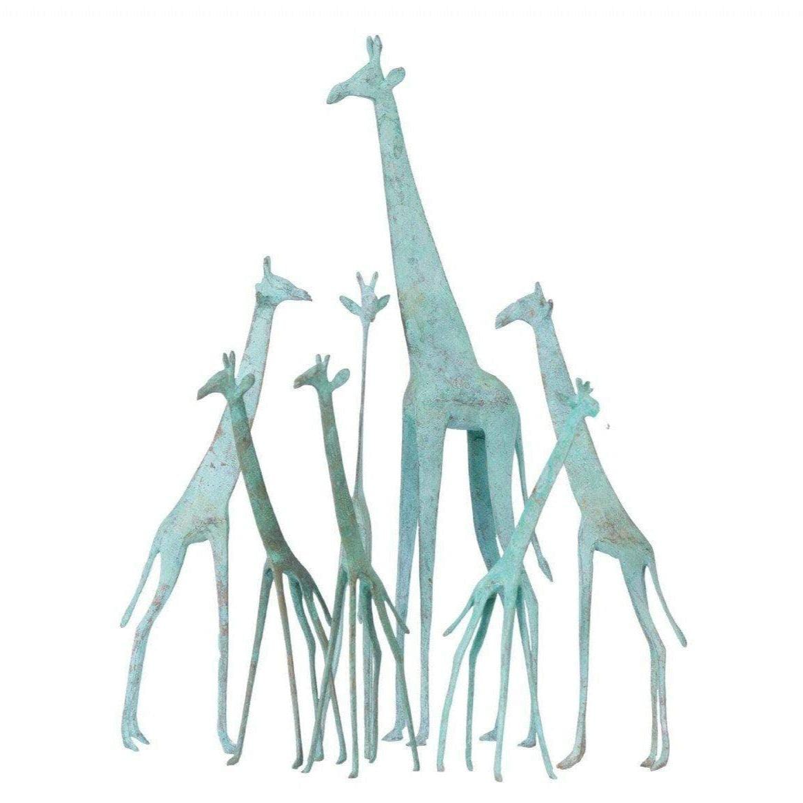 Tuareg Brass Giraffe