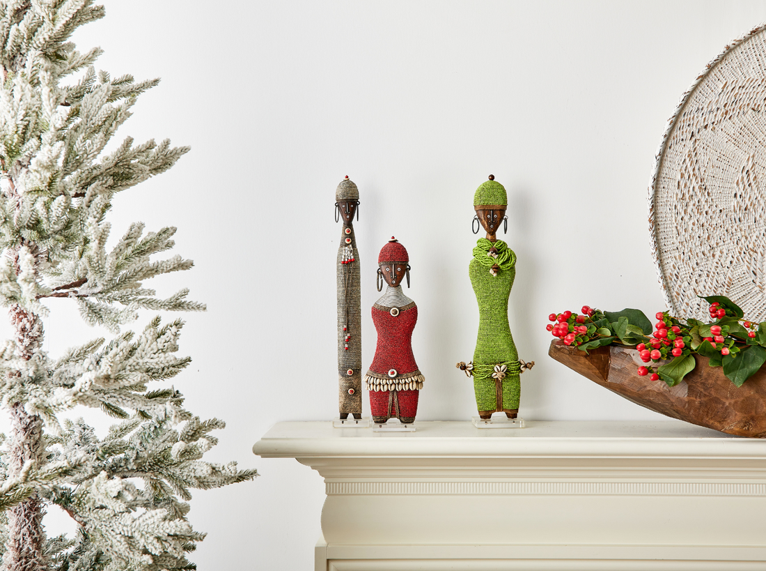 5 sustainable ways to style a holiday mantel