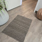 Charcoal Karakul Wool Hand-Loomed Mat