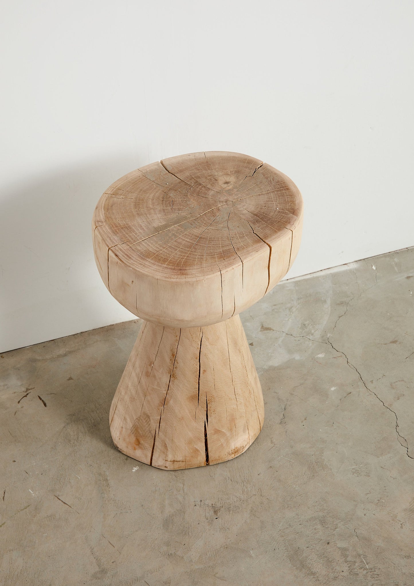 Sazana Eucalyptus Wood Stool