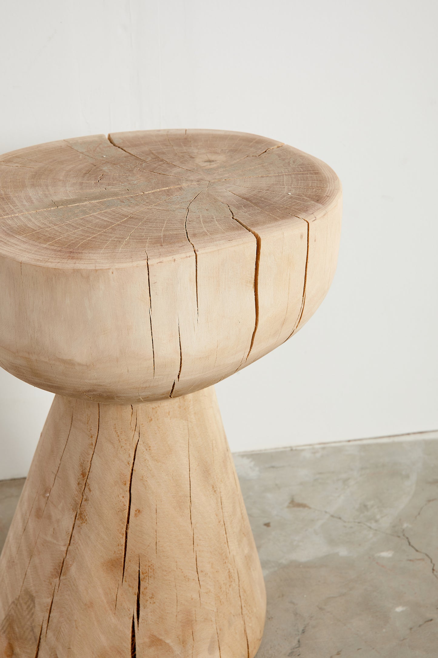 Sazana Eucalyptus Wood Stool