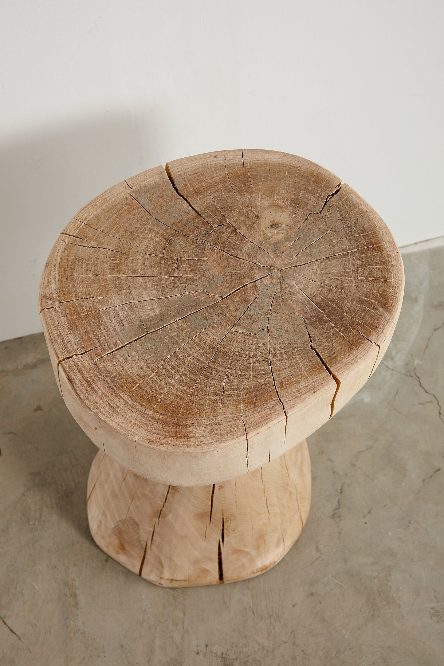 Sazana Eucalyptus Wood Stool