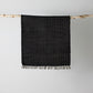 Herringbone Black Cotton Mat