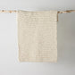 Chunky Ecru Hand-Loomed Mat