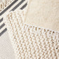 Chunky Ecru Hand-Loomed Mat
