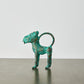Mini Benin Bronze Metal Leopard Figurine