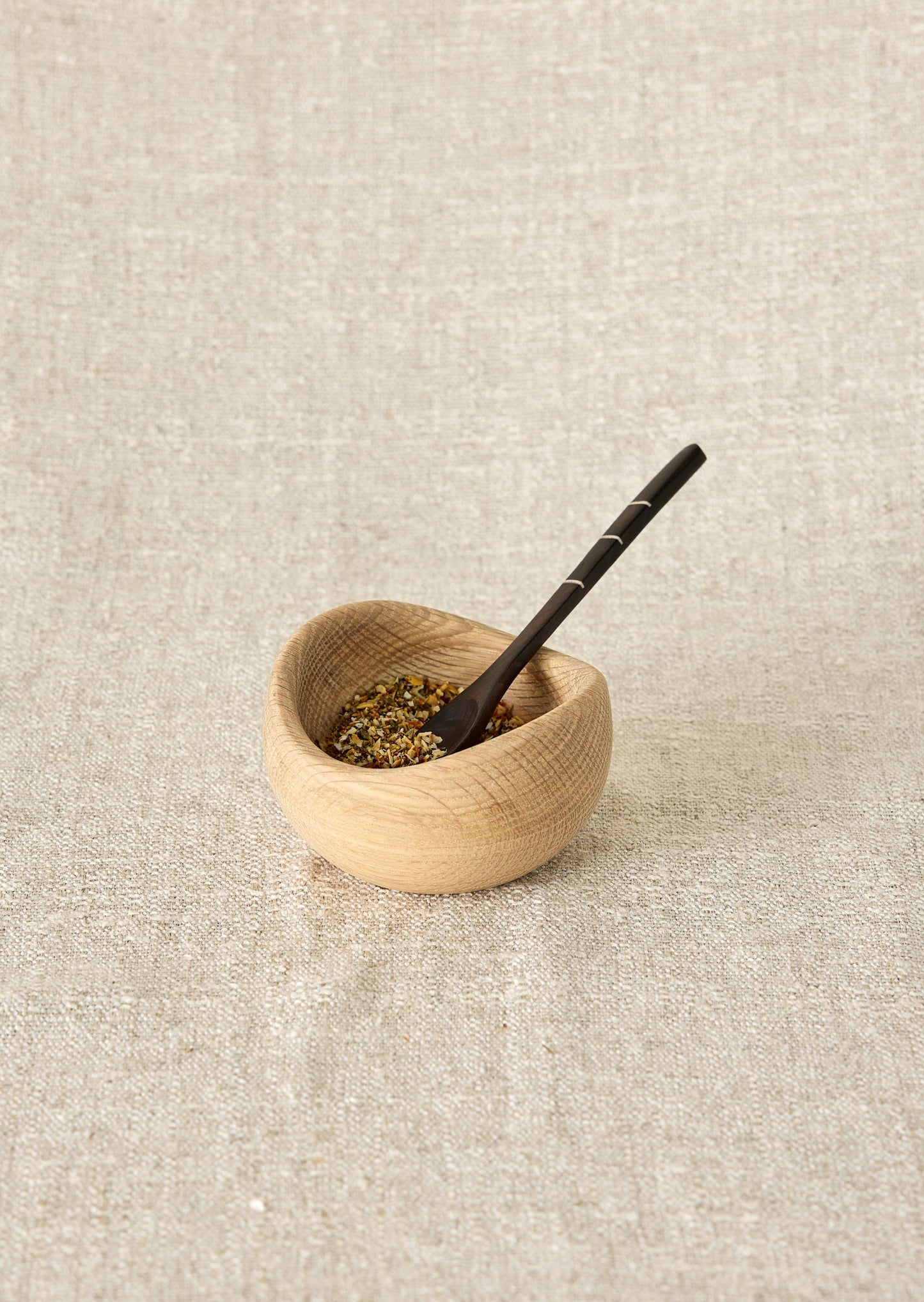 Handmade wooden Salt & Spice Bowl