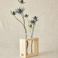 Test Tubes Flower Vase With Wooden Frame
