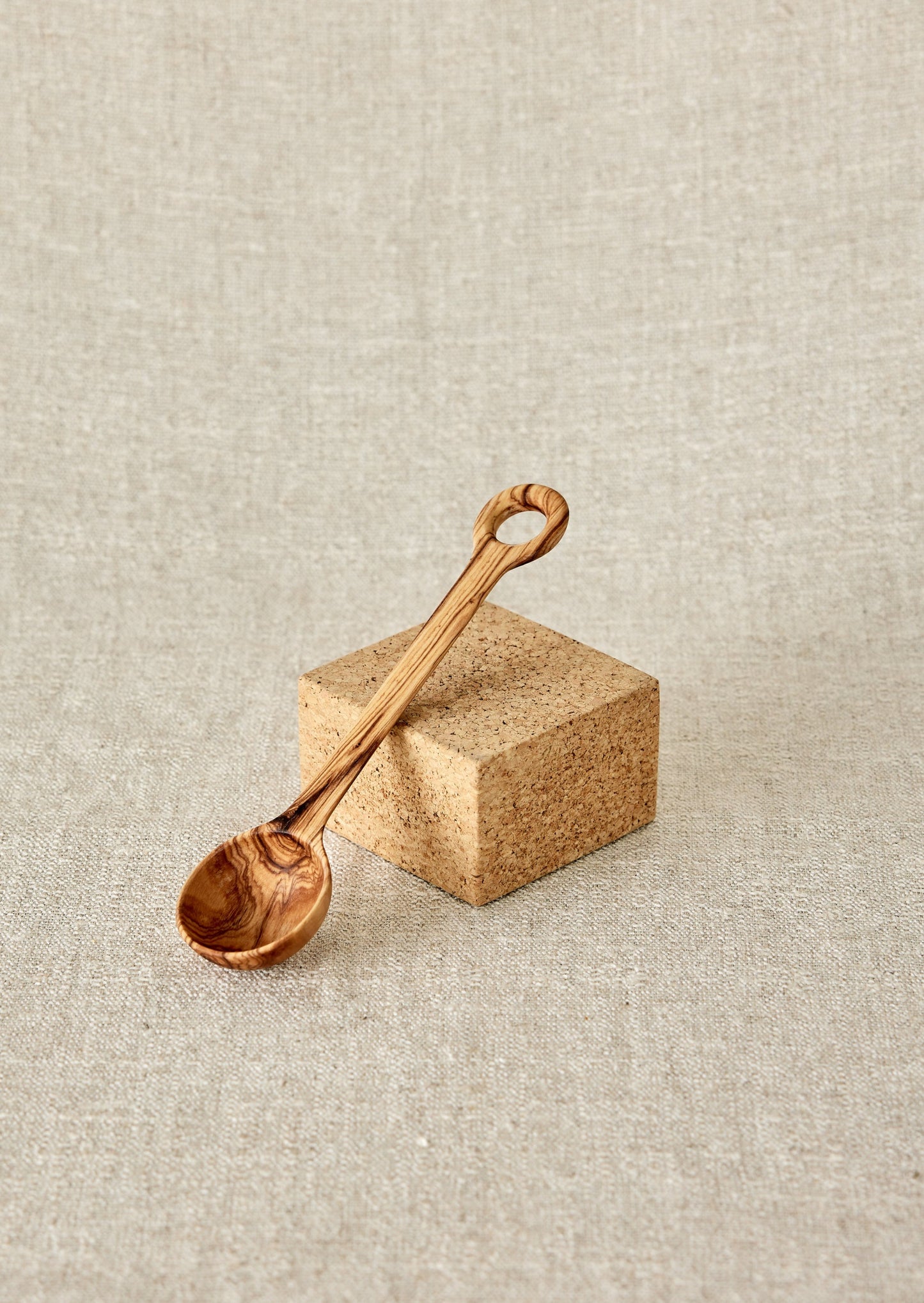 Handmade wooden salt & coffee scoop